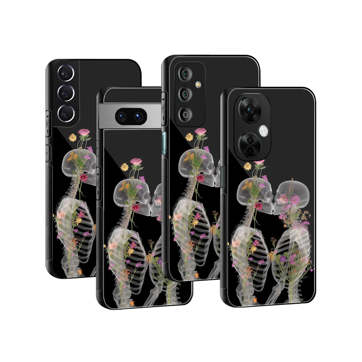 Stylish Glass Back Case for All Smartphones iPhone, Samsung, OnePlus, Pixel, Redmi, Oppo, Vivo, Motorola