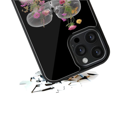 Durable Glass Back Mobile Case for iPhone, Samsung, OnePlus, Google Pixel, Redmi, Vivo, Oppo
