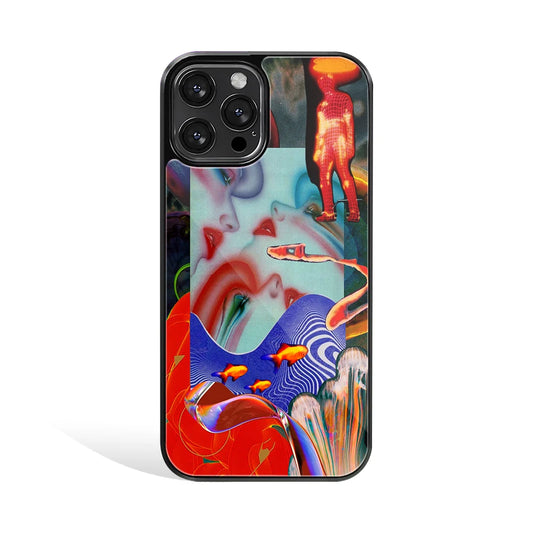 Premium Glass Back Mobile Phone Cover for iPhone, Samsung, OnePlus, Google Pixel, Redmi, Oppo, Vivo & Realme