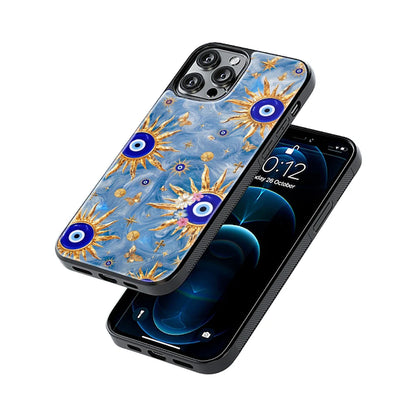 Protective Glass Back Phone Case Compatible with iPhone, Samsung, OnePlus, Pixel & More