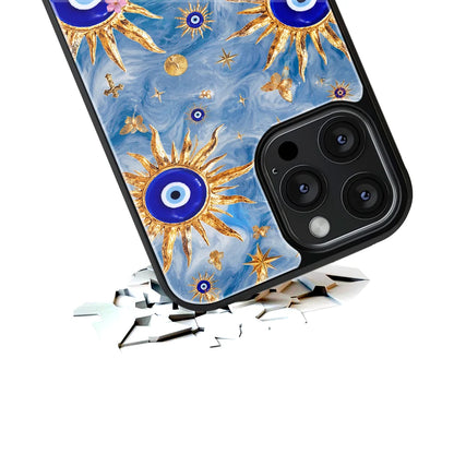 Durable Glass Back Mobile Case for iPhone, Samsung, OnePlus, Google Pixel, Redmi, Vivo, Oppo