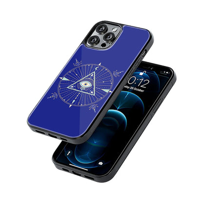 Protective Glass Back Phone Case Compatible with iPhone, Samsung, OnePlus, Pixel & More