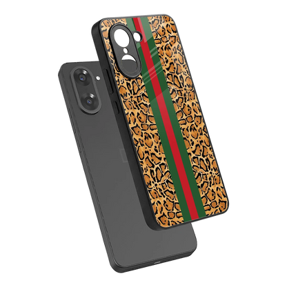 Exotic Edge sleek oneplus nord ce5 5g cover with tempered glass back and TPU edges