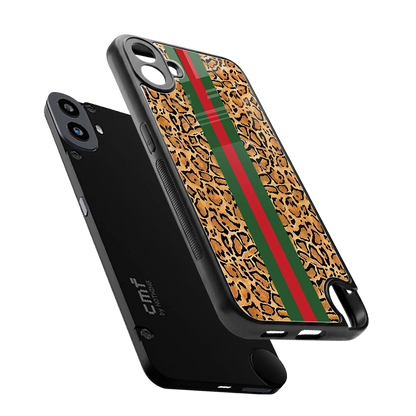 Exotic Edge sleek cmf nothing phone 1 cover with tempered glass back and TPU edges