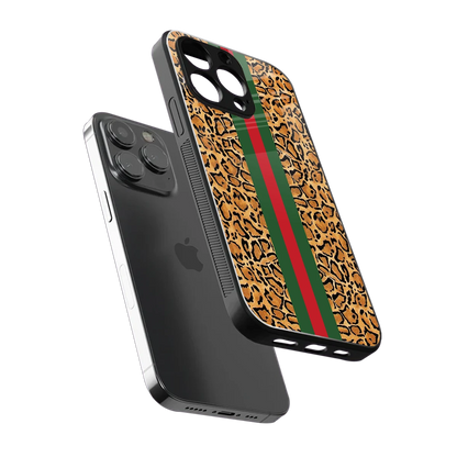 Exotic Edge sleek iphone 15 pro cover with tempered glass back and TPU edges