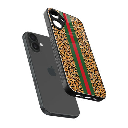 Exotic Edge sleek iphone 16 plus cover with tempered glass back and TPU edges