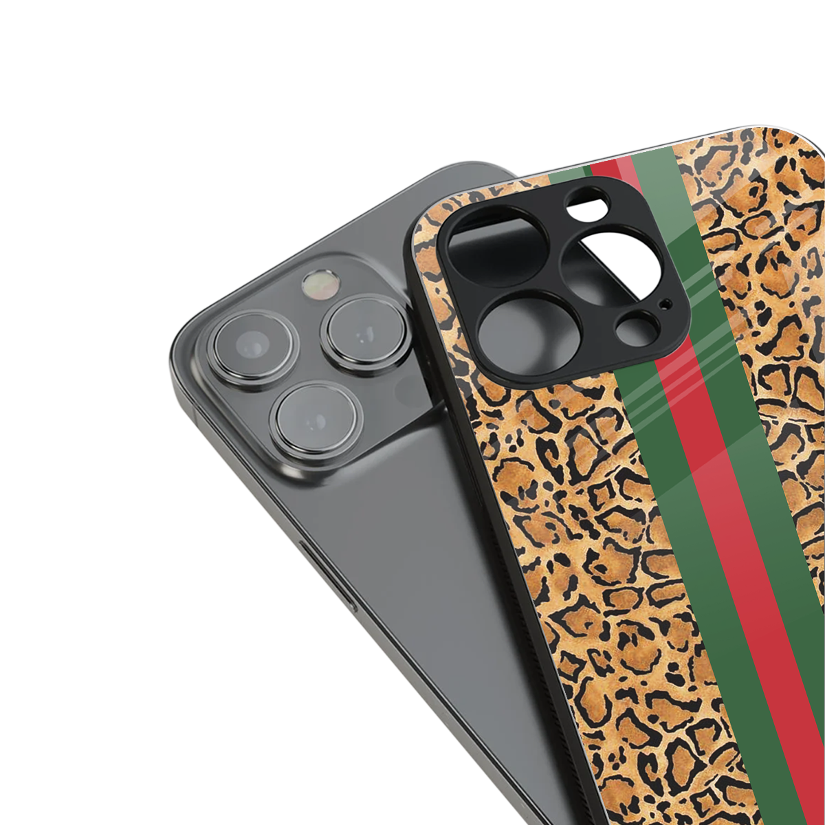 Exotic Edge stylish phone case for iPhone 16 | glossy glass and slim fit