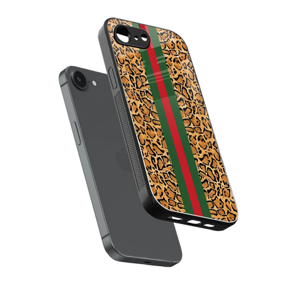Exotic Edge sleek iphone 17e cover with tempered glass back and TPU edges