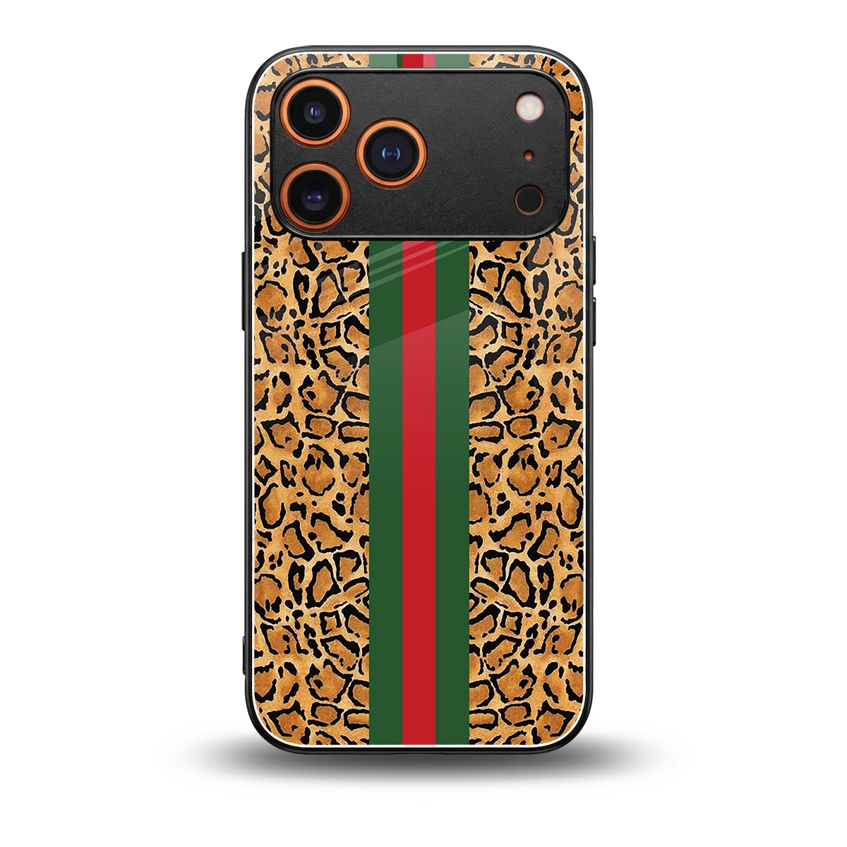 Exotic Edge back phone cover | glass case for iphone 17 pro