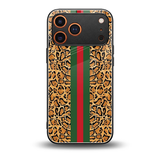 Exotic Edge back phone cover | glass case for iphone 17 pro max