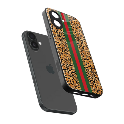 Exotic Edge sleek iphone 17 cover with tempered glass back and TPU edges
