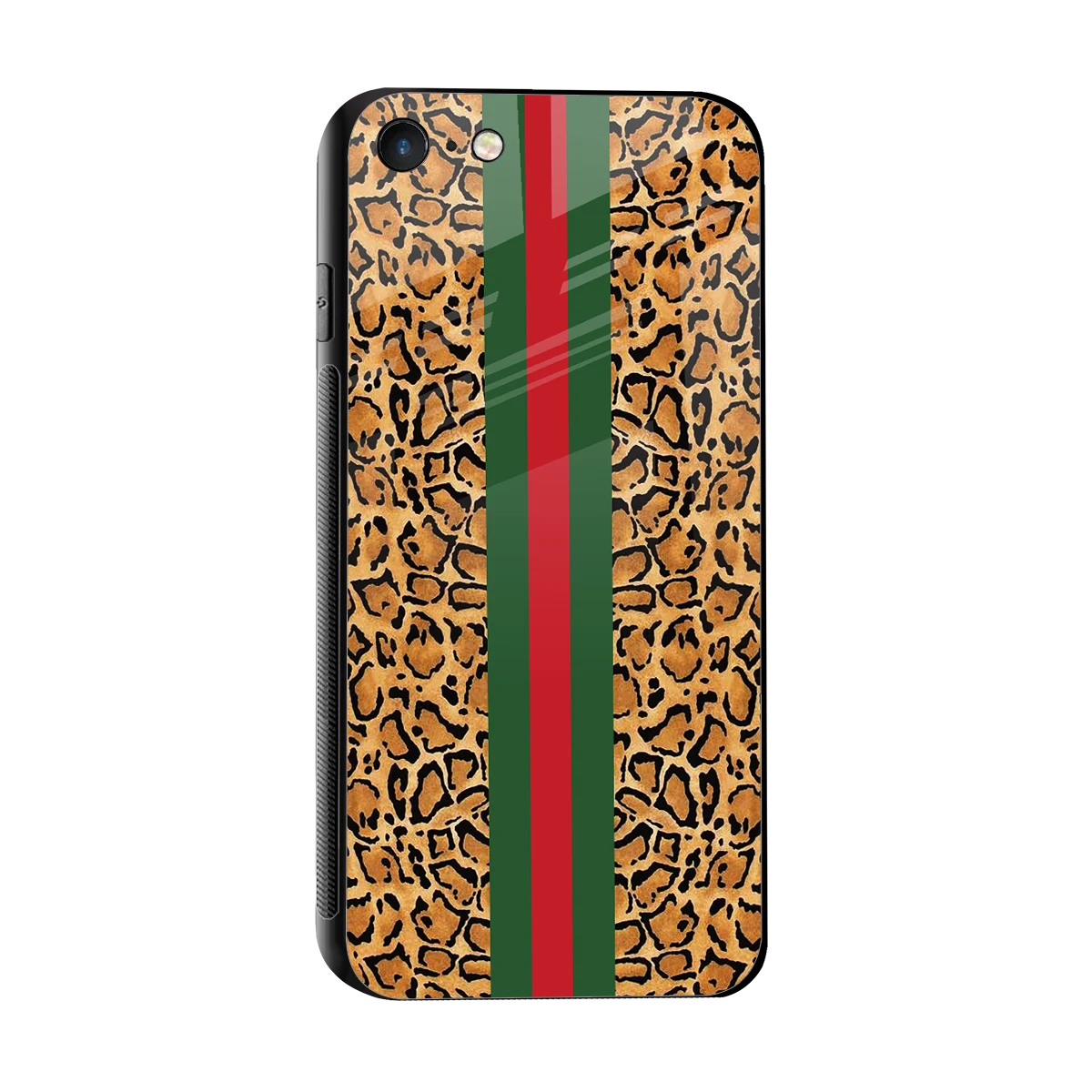 Exotic Edge sleek iphone 7 cover with tempered glass back and TPU edges