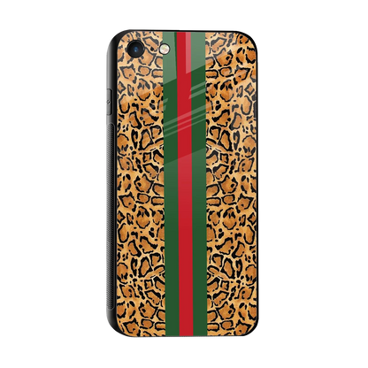 Exotic Edge sleek iphone 7 cover with tempered glass back and TPU edges