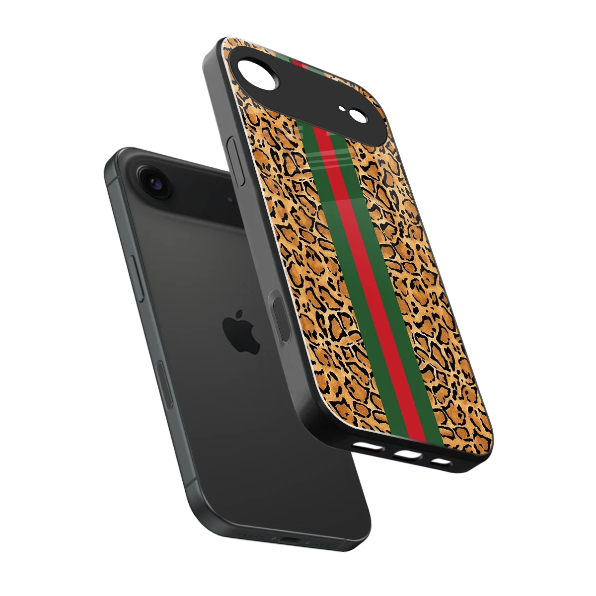 Exotic Edge sleek iphone air cover with tempered glass back and TPU edges