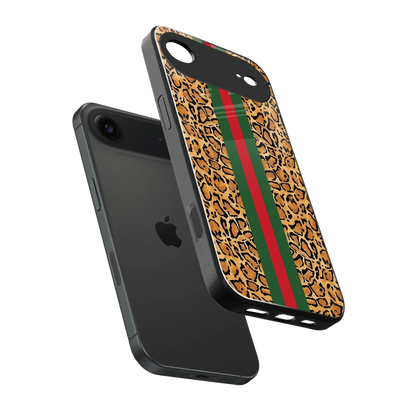 Exotic Edge sleek iphone air cover with tempered glass back and TPU edges