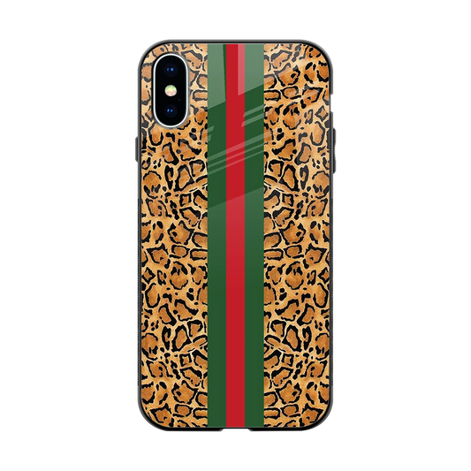 Exotic Edge back phone cover | glass case for iphone xs