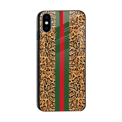 Exotic Edge sleek iphone x cover with tempered glass back and TPU edges