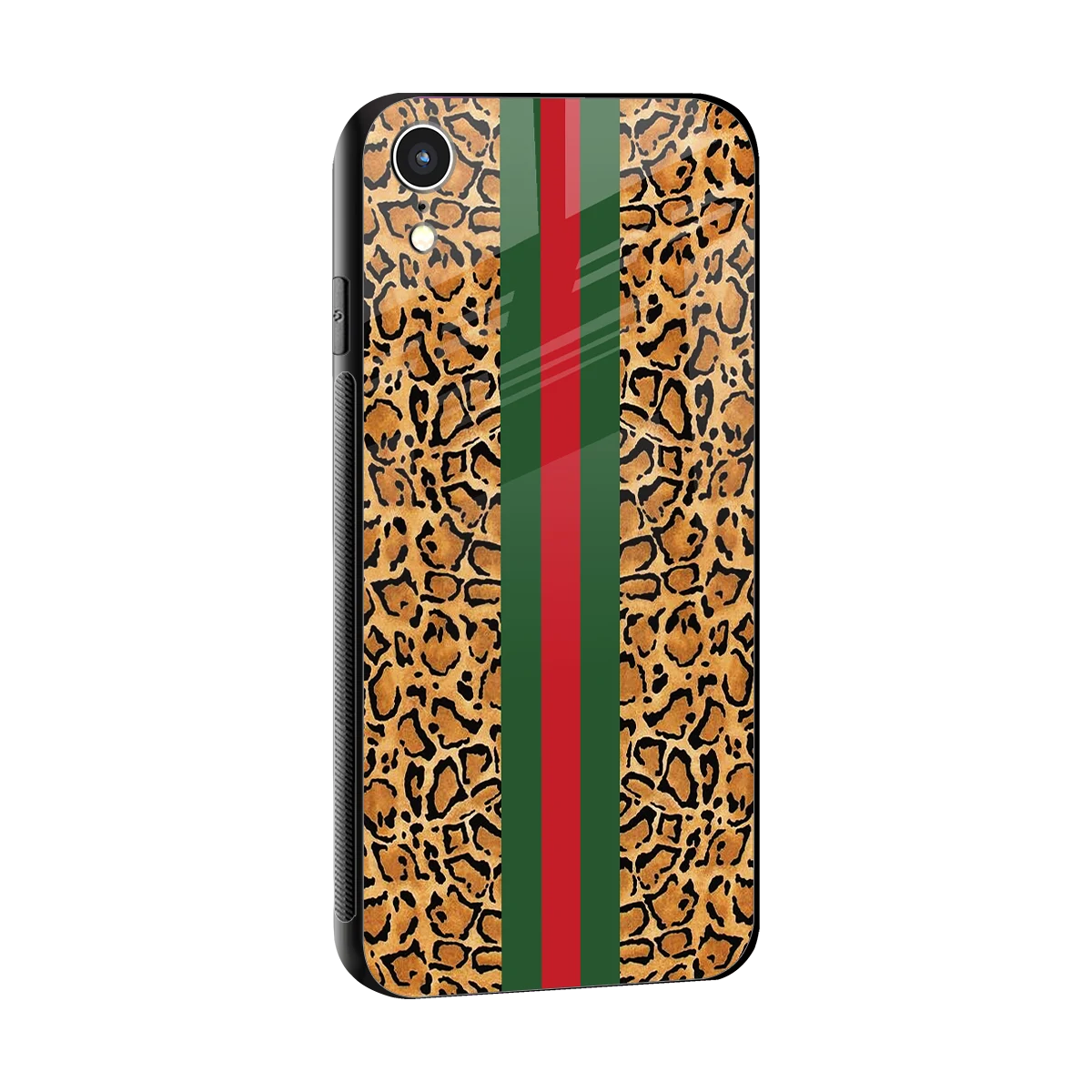 Exotic Edge sleek iphone xr cover with tempered glass back and TPU edges
