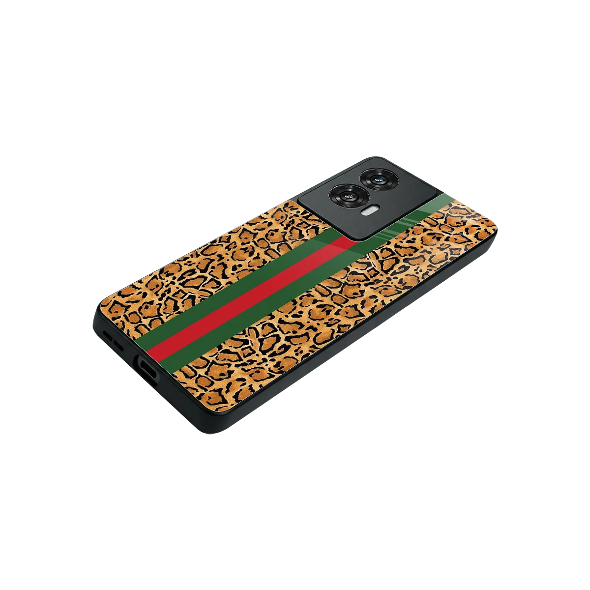 Exotic Edge stylish phone case for motorola edge 50 fusion | glossy glass and slim fit