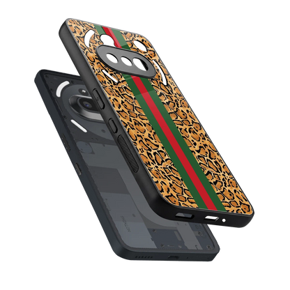 Exotic Edge sleek nothing phone 3a cover with tempered glass back and TPU edges