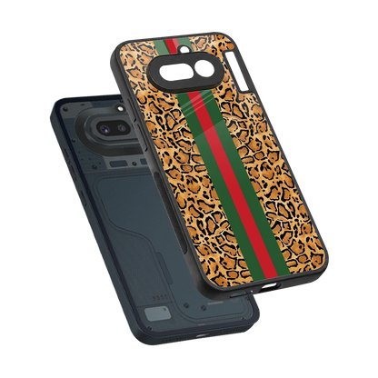 Exotic Edge sleek nothing phone 4a cover with tempered glass back and TPU edges
