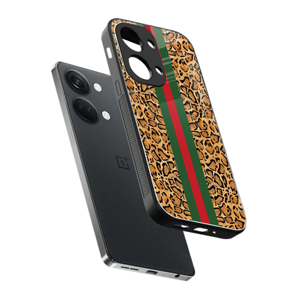 Exotic Edge sleek oneplus nord 3 cover with tempered glass back and TPU edges