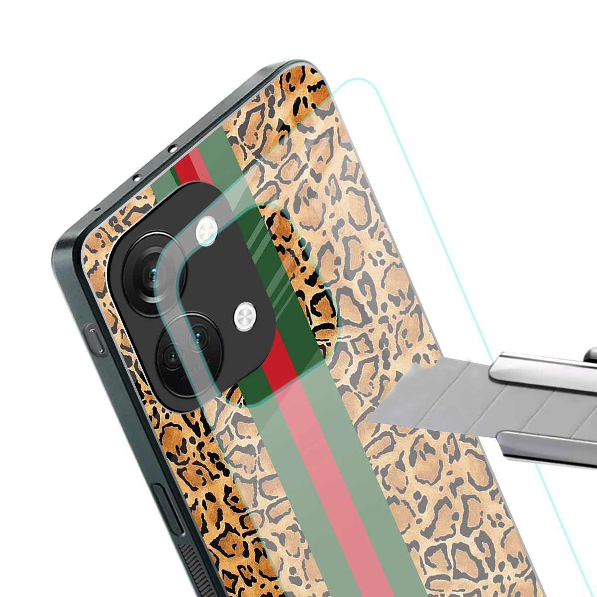 Exotic Edge stylish phone case for oneplus nord 3 | glossy glass and slim fit