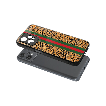 Exotic Edge sleek oneplus nord ce 2 lite cover with tempered glass back and TPU edges