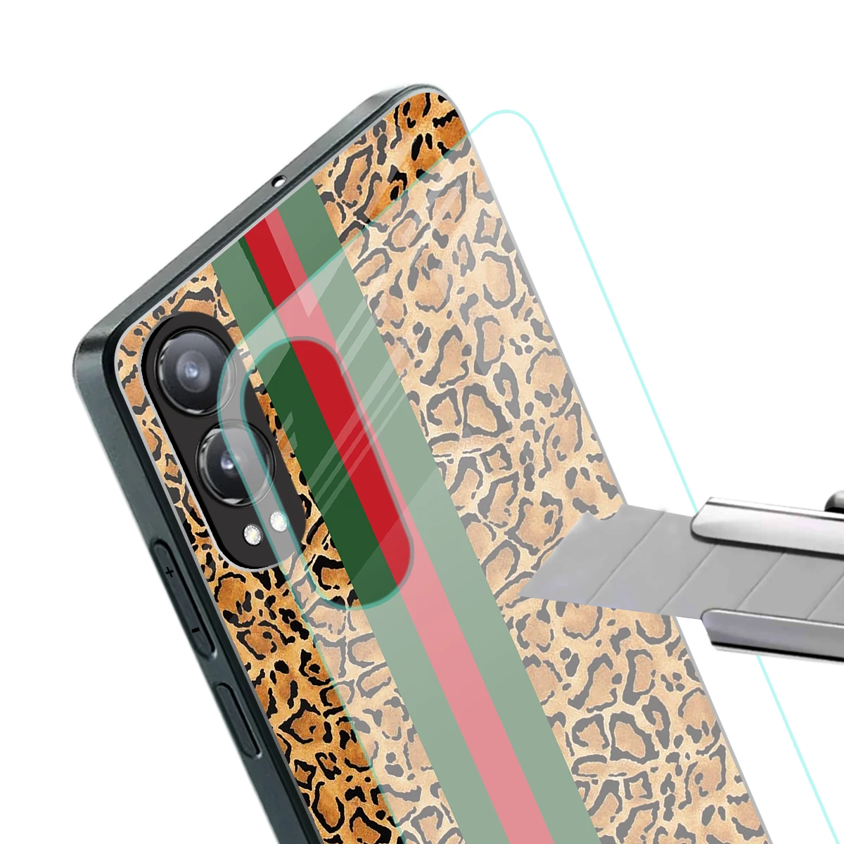 Exotic Edge stylish phone case for oneplus nord ce 4 lite | glossy glass and slim fit