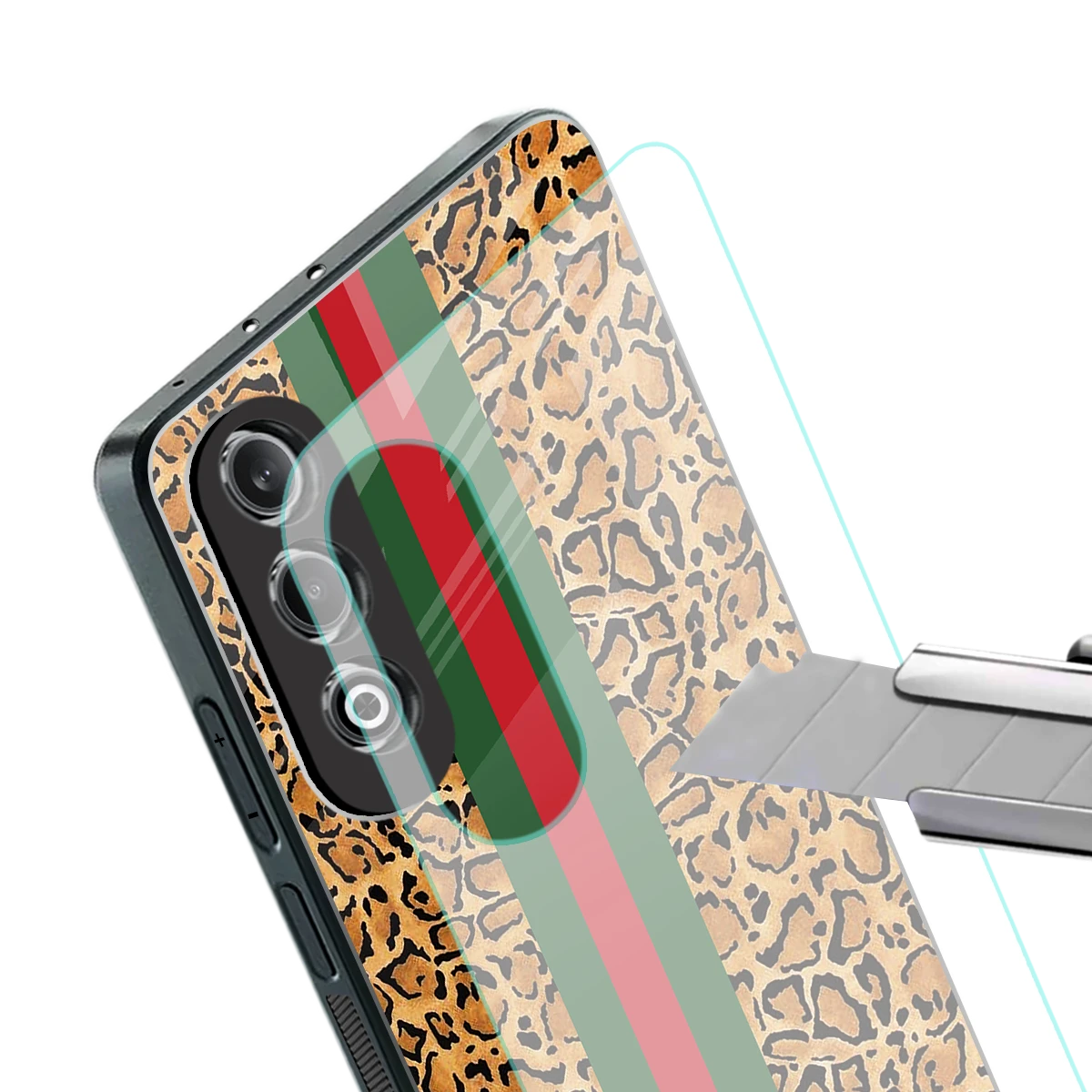 Exotic Edge stylish phone case for oneplus nord ce 4 | glossy glass and slim fit