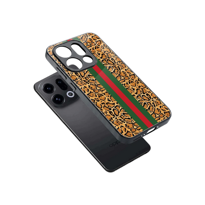 Exotic Edge sleek oppo find x9 cover with tempered glass back and TPU edges
