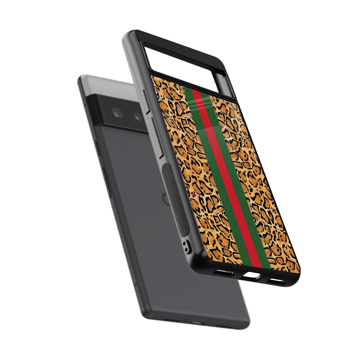 Exotic Edge sleek google pixel 6 pro cover with tempered glass back and TPU edges