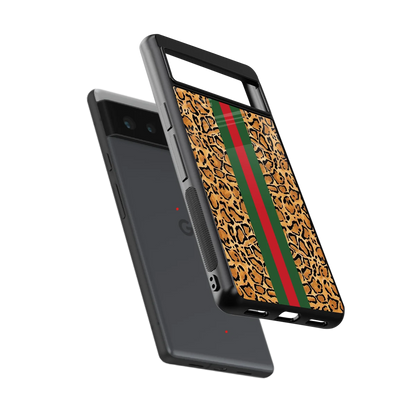 Exotic Edge sleek google pixel 6 cover with tempered glass back and TPU edges