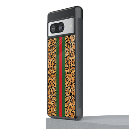 Exotic Edge stylish phone case for google pixel 8 | glossy glass and slim fit