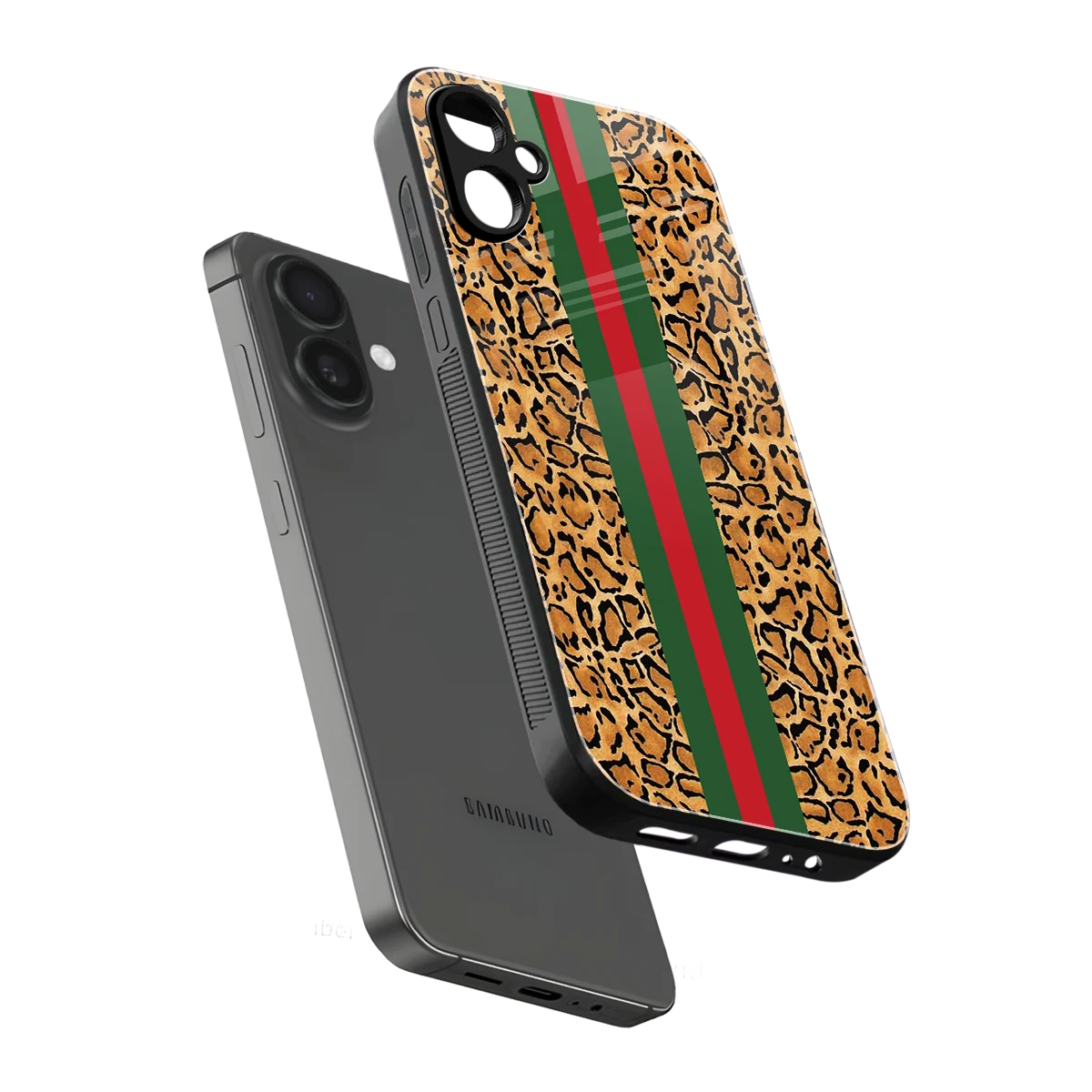 Exotic Edge sleek samsung galaxy a06 5g cover with tempered glass back and TPU edges