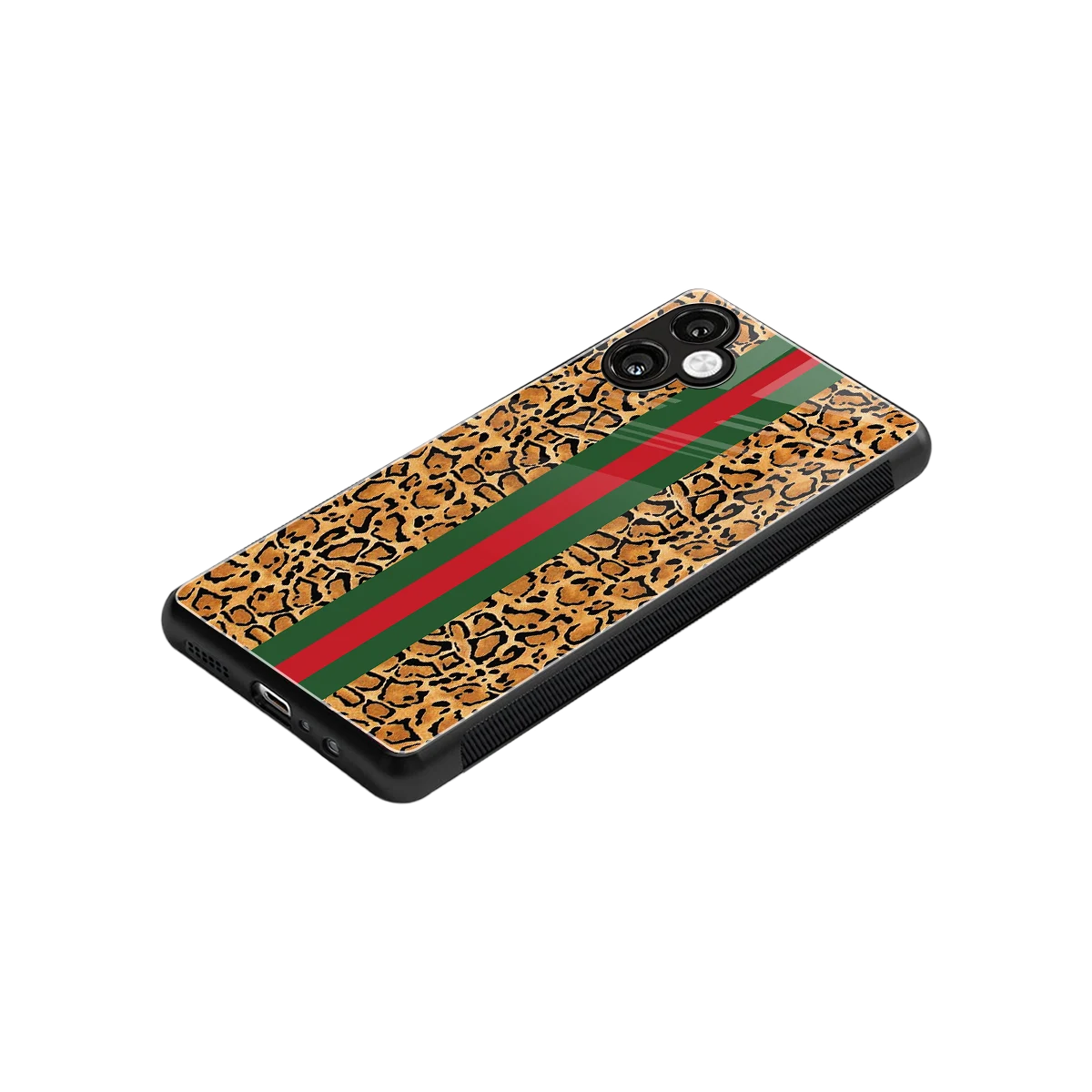 Exotic Edge stylish phone case for samsung galaxy a06 5g | glossy glass and slim fit