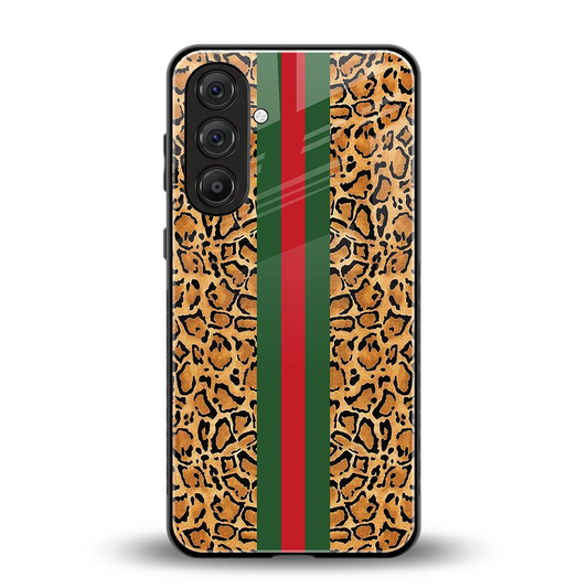 Exotic Edge back phone cover | glass case for samsung galaxy m36 5g