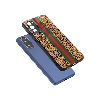 Exotic Edge sleek samsung galaxy s20 fe cover with tempered glass back and TPU edges