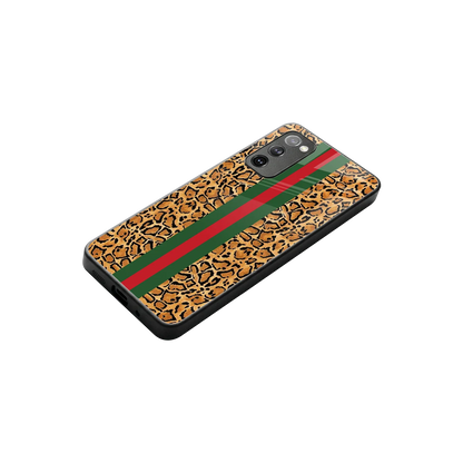 Exotic Edge stylish phone case for samsung galaxy s20 fe | glossy glass and slim fit