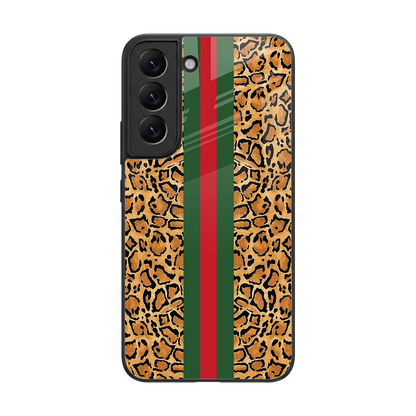 Exotic Edge back phone cover | glass case for samsung galaxy s22