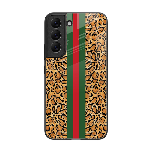 Exotic Edge back phone cover | glass case for samsung galaxy s22