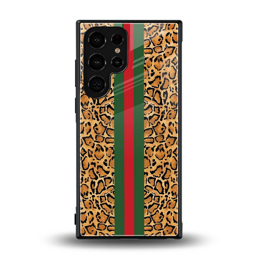 Exotic Edge back phone cover | glass case for samsung galaxy s24 ultra