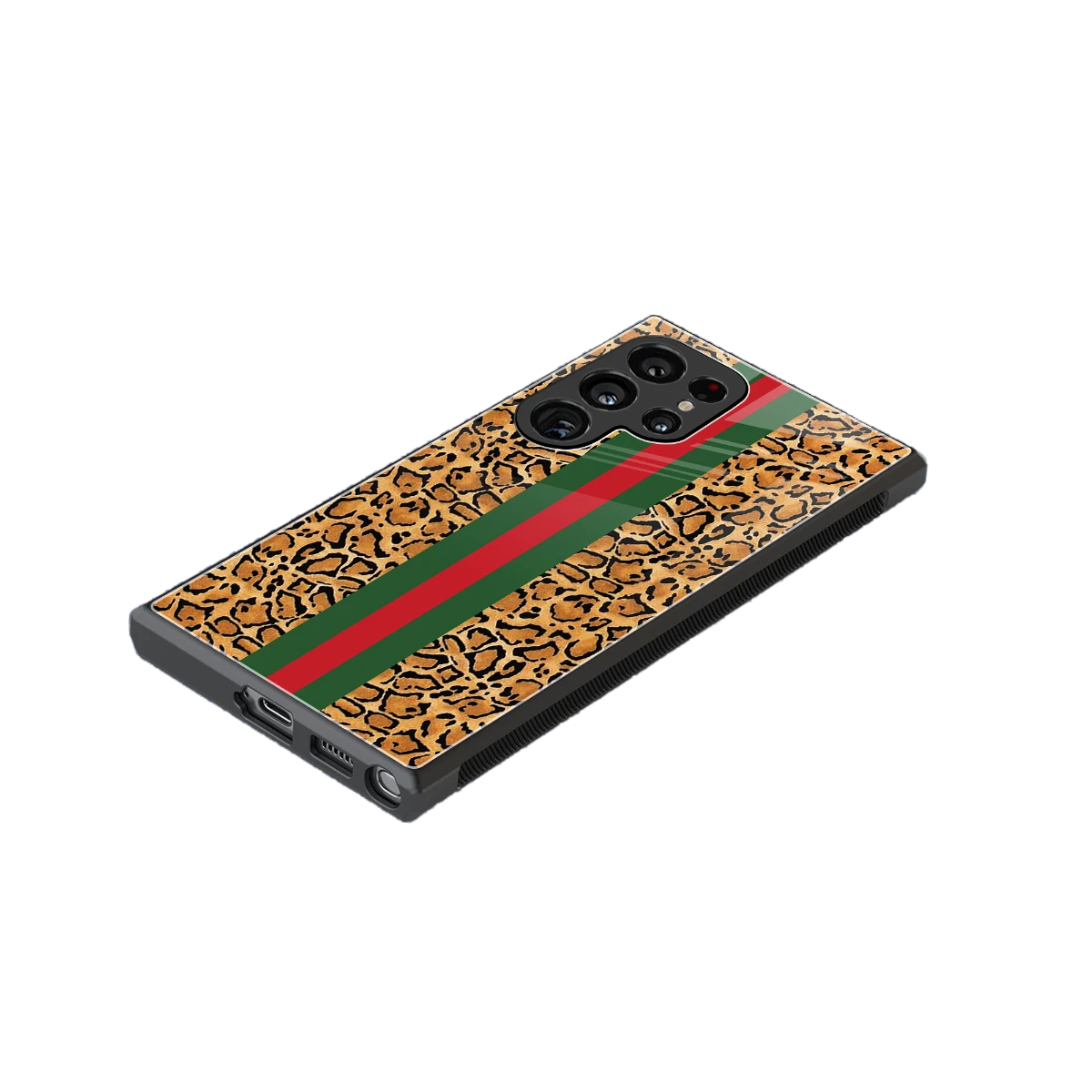 Exotic Edge stylish phone case for samsung galaxy s24 ultra | glossy glass and slim fit