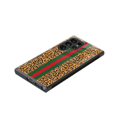 Exotic Edge stylish phone case for samsung galaxy s24 ultra | glossy glass and slim fit