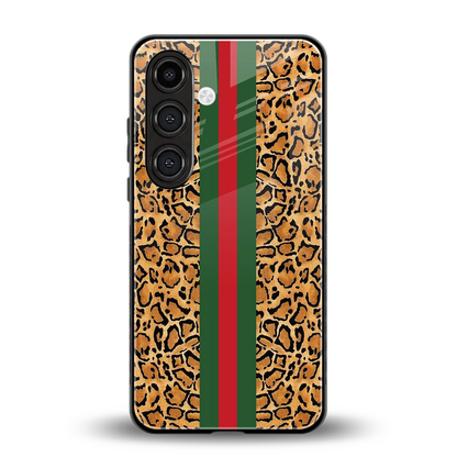 Exotic Edge back phone cover | glass case for samsung galaxy s24 plus