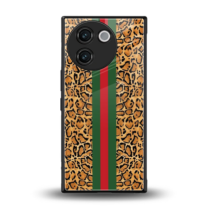 Exotic Edge back phone cover | glass case for vivo v30e