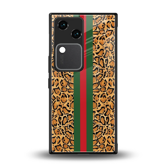 Exotic Edge back phone cover | glass case for vivo v30