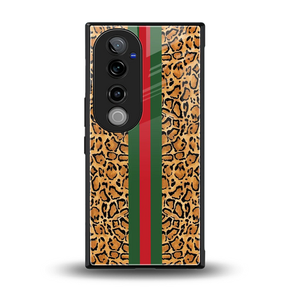 Exotic Edge back phone cover | glass case for vivo v40 pro