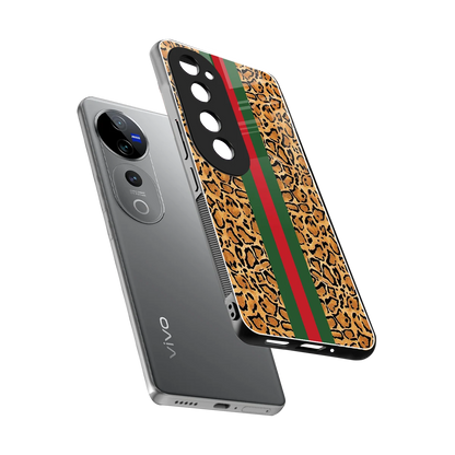 Exotic Edge sleek vivo v40 pro cover with tempered glass back and TPU edges