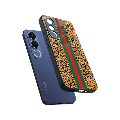 Exotic Edge sleek vivo v70 fe cover with tempered glass back and TPU edges